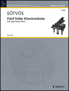 cover for Five Early Piano Pieces