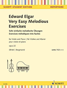 cover for Very Easy Melodious Exercises Op. 22