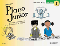cover for Piano Junior: Duet Book 1