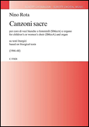 cover for Canzoni Sacre