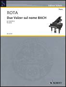 cover for Due Valzer Sul Nome BACH