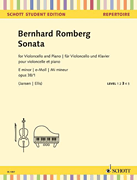 cover for Sonata in E Minor, Op. 38, No. 1