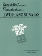 cover for Two Piano Sonatas by Young Soviet Composers