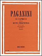 cover for 14 Capriccos, Op. 11, No. 6 (Moto Perpetuo)