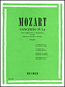 cover for Concerto in A Major for Clarinet and Orchestra, Op. 107, K622