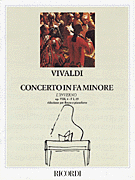 cover for Concerto in F Minor L'inverno (Winter) from The Four Seasons RV297, Op.8 No.4