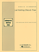 cover for Let Nothing Disturb Thee