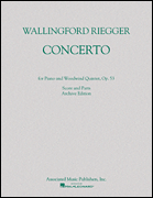 cover for Concerto for Piano and Woodwind Quintet, Op. 53