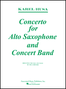 cover for Concerto for Alto Saxophone and Concert Band