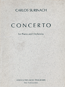 cover for Concerto for Piano and Orchestra (1973)