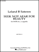 cover for Seek Not Afar For Beauty A Cappella