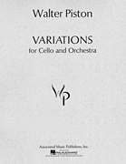 cover for Variations for Cello and Orchestra (1966)