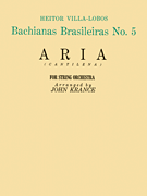 cover for Aria (from Bachianas Brasileiras, No. 5)
