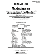 cover for Variations On Jerusalem Th E Golden - Band Full Score