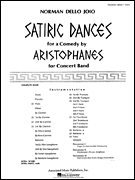 cover for Satiric Dances  Concert Band Full Score