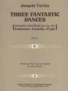 cover for Three (3) Fantastic Dances, Op. 22