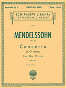 cover for Concerto No. 1 in G Minor, Op. 25