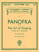 cover for Art of Singing (24 Vocalises), Op.81