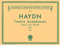 cover for 12 Symphonies, Book 1