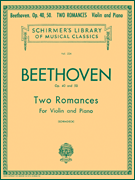 cover for 2 Romanze, Op. 40 and 50