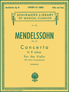 cover for Concerto in E minor, Op. 64