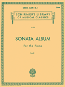 cover for Sonata Album for the Piano - Book 1