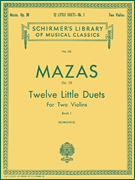 cover for 12 Little Duets, Op. 38 - Book 1
