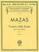 cover for 12 Little Duets, Op. 38 - Book 2