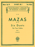 cover for 6 Duets, Op. 39 - Book 1