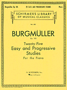 cover for Twenty-Five Easy and Progressive Studies for the Piano, Op. 100