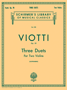cover for 3 Duets, Op. 29