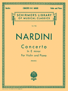cover for Concerto in E minor