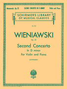 cover for Second Concerto in D Minor, Op. 22