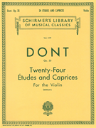 cover for 24 Etudes and Caprices, Op. 35