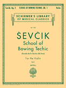 cover for School of Bowing Technics, Op. 2 - Book 1