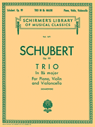 cover for Trio in B Flat, Op. 99