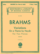 cover for Variations on a Theme by Haydn, Op. 56b