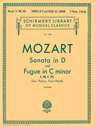 cover for Sonata in D (K.448); Fugue in C Minor (K.426)