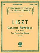 cover for Concerto Pathétique in E Minor (2-Piano Score)
