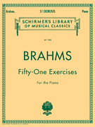 cover for Brahms - 51 Exercises
