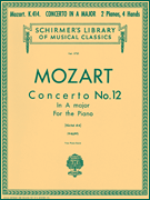 cover for Concerto No. 12 in A, K.414