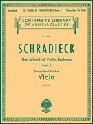 cover for School of Violin Technics, Op. 1 - Book 1