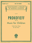 cover for Music for Children, Op. 65 (12 Easy Pieces for the Piano)