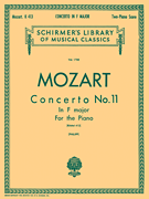 cover for Concerto No. 11 in F, K.413
