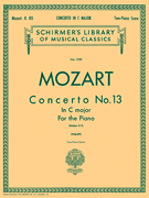 cover for Concerto No. 13 in C, K. 415