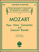 cover for Four Horn Concertos and Concert Rondo