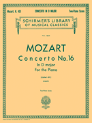 cover for Concerto No. 16 in D, K.451