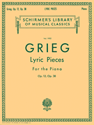 cover for Lyric Pieces - Volume 1: Op. 12, 38
