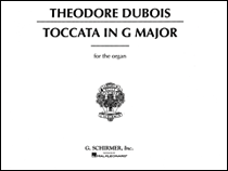 cover for Toccata in G Major