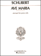 cover for Ave Maria - Piano Solo